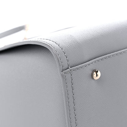 Chanel Caviar Studded Small Deauville Tote Grey 8 of 12