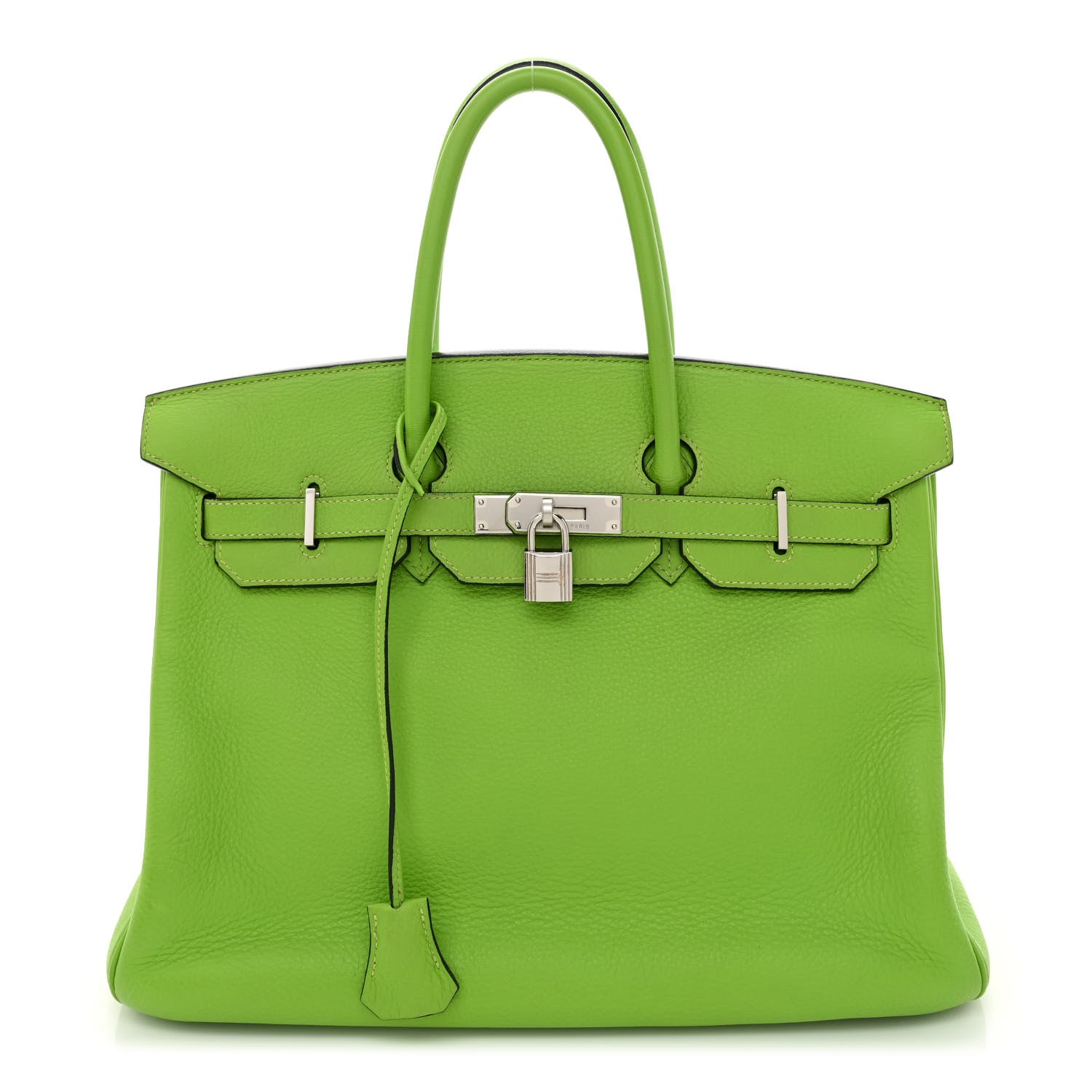 Hermes Togo Birkin 35 Vert Cru 1 of 11