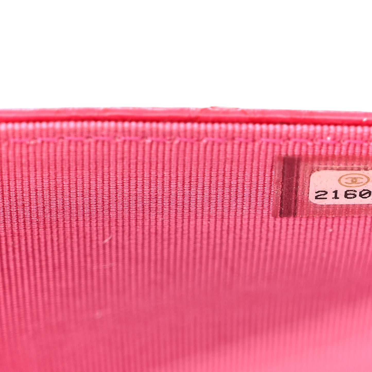 Snakeskin Wallet On Chain WOC Pink