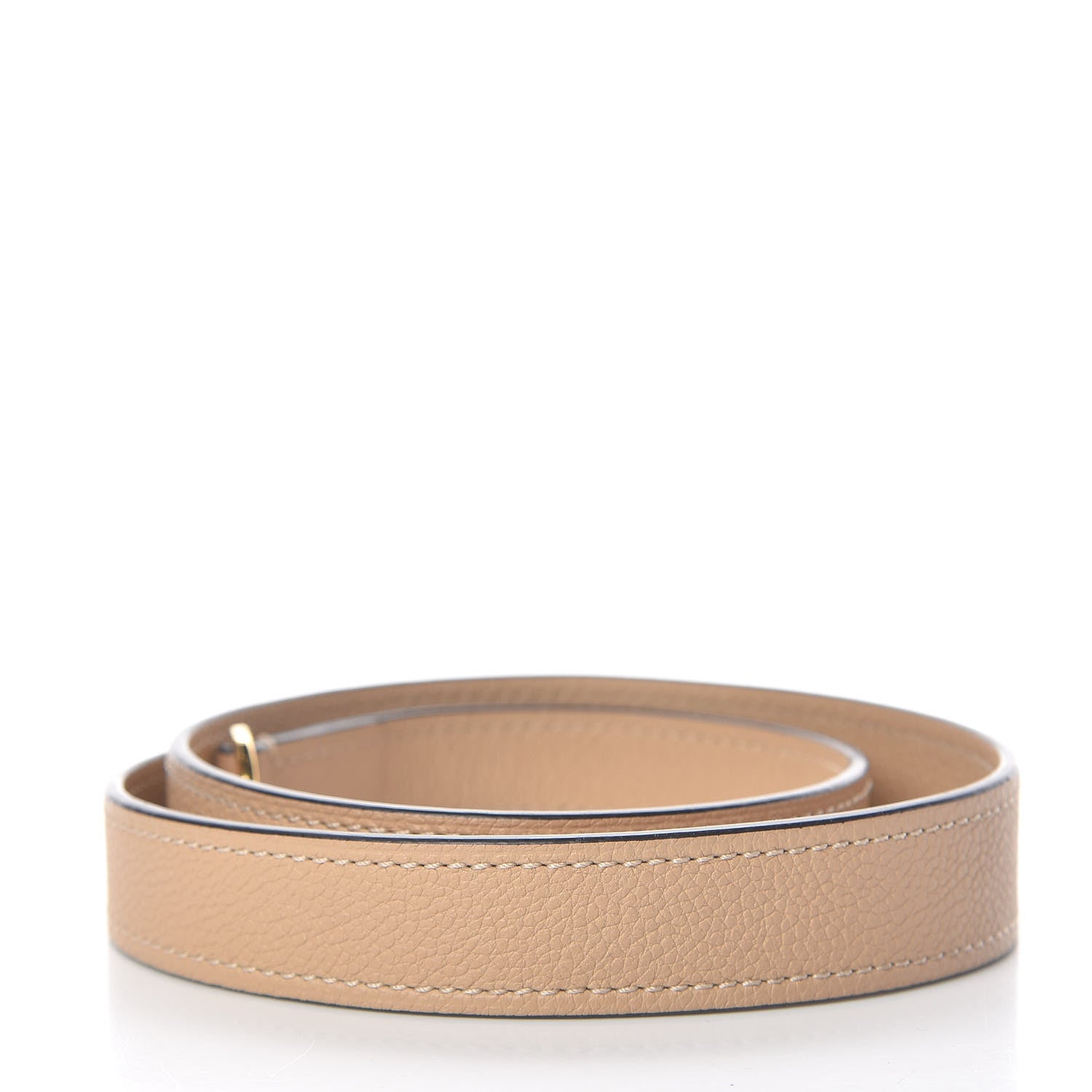 Louis Vuitton Calfskin Bagatelle Shoulder Strap Dune 2 of 3