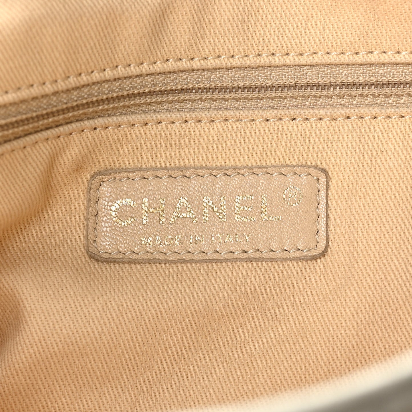 Metallic Calfskin Perforated Up In The Air Tote Silver