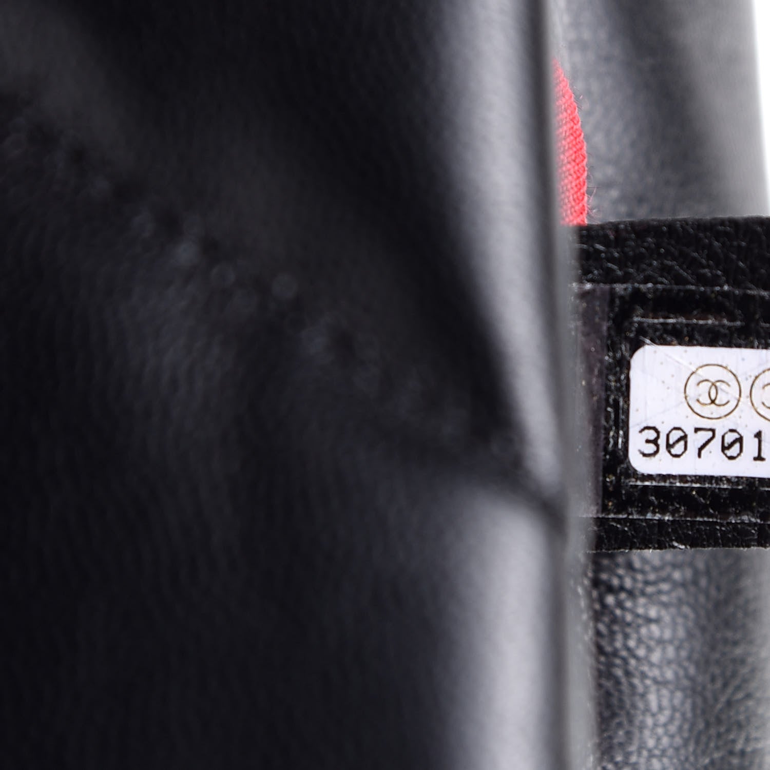 Chanel Shiny Goatskin Quilted Medium 19 Flap Black 9 of 10