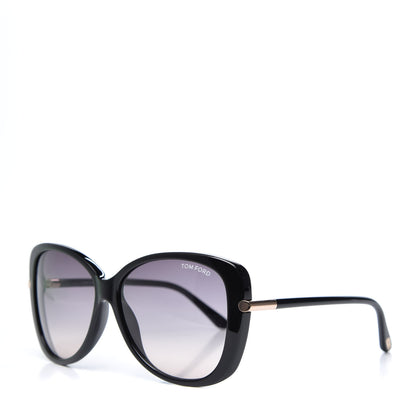 Tom Ford Linda Butterfly Sunglasses TF324 Black 1 of 7