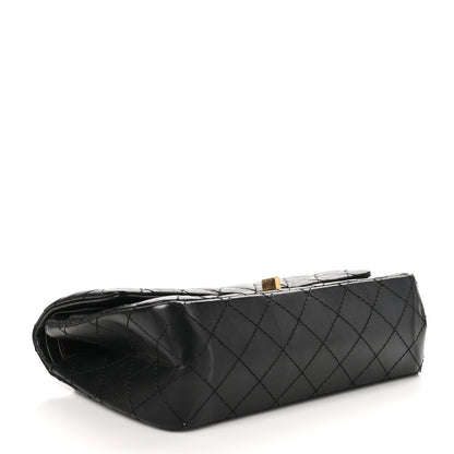 Chanel Aged Calfskin Quilted 2.55 Reissue 225 Flap Black 4 of 10