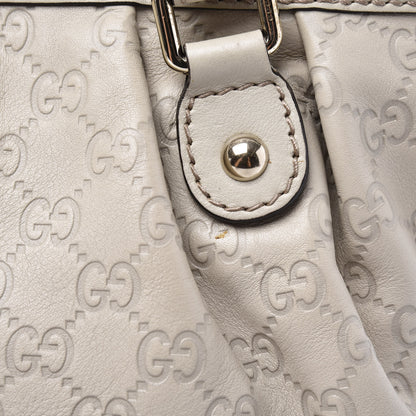 Gucci Guccissima Medium Sukey Top Handle Tote Off White 14 of 14