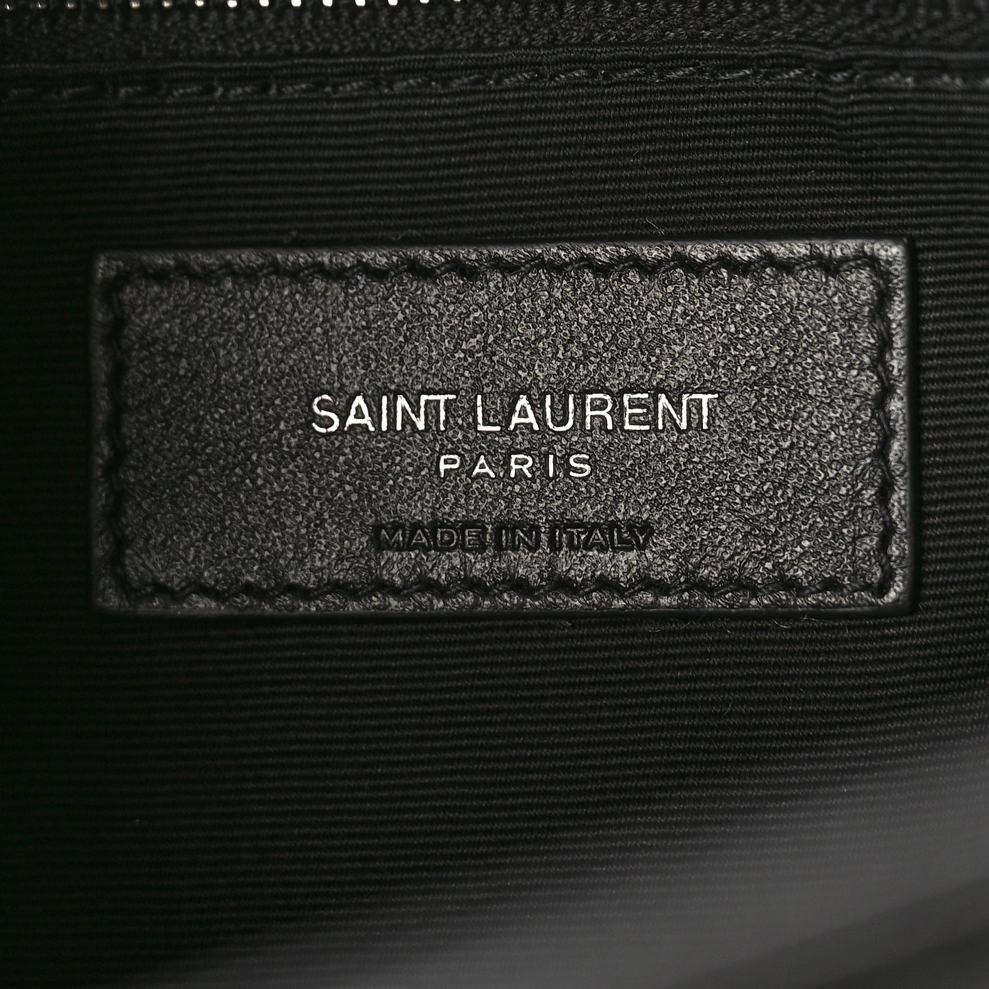 Crinkled Calfskin Matelasse Monogram Medium Niki Shopper Tote Black