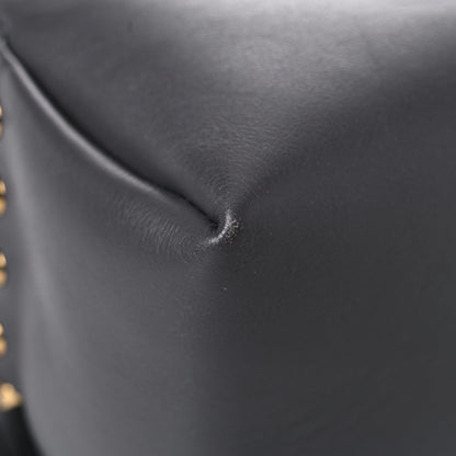 MCM Calfskin Mini Duchess Polke Studs Backpack Grey 8 of 15