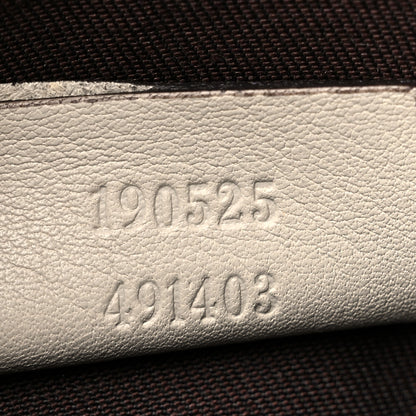 Gucci Guccissima Medium D Gold Hobo Off White 7 of 13