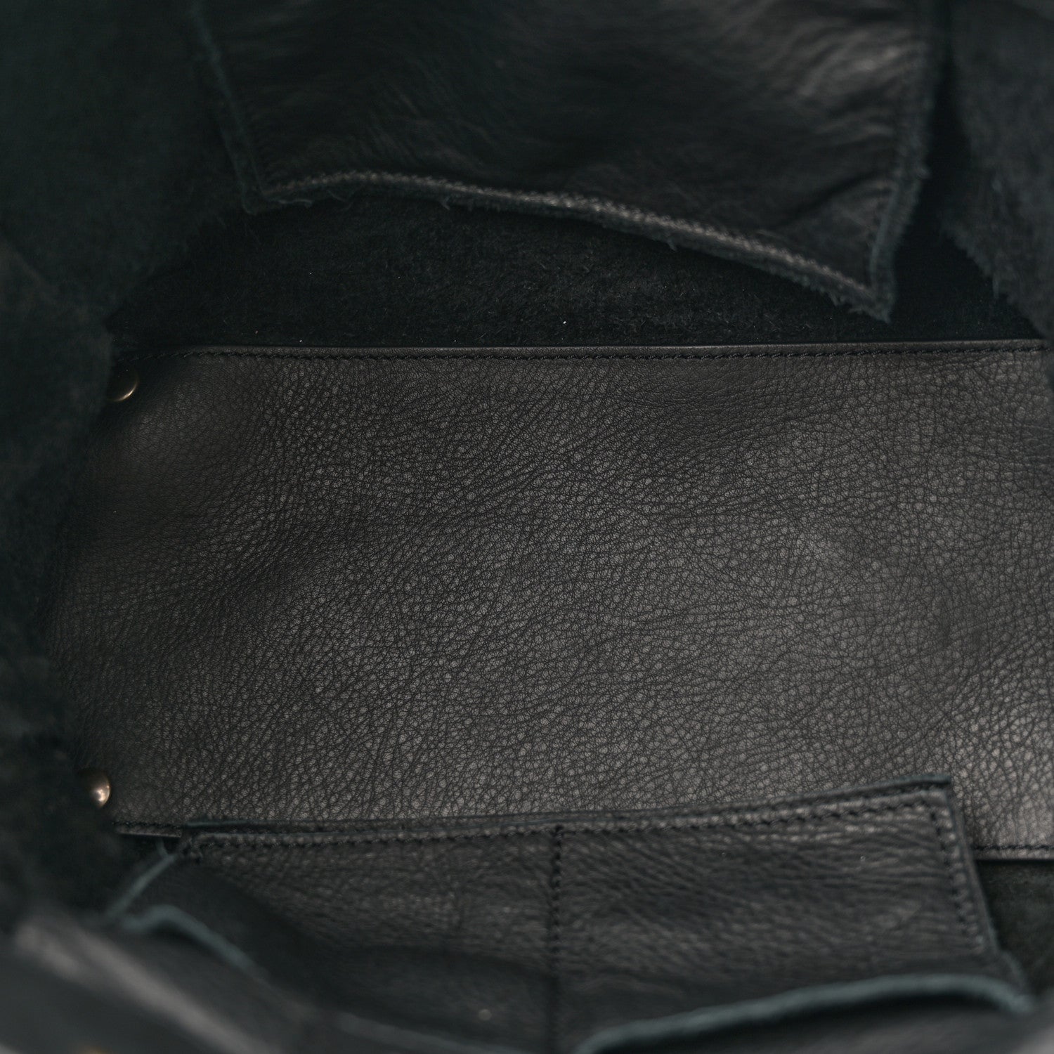 Balenciaga Veau Souple Mini Papier Tote Black 6 of 15