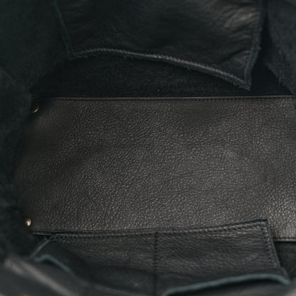 Balenciaga Veau Souple Mini Papier Tote Black 6 of 15