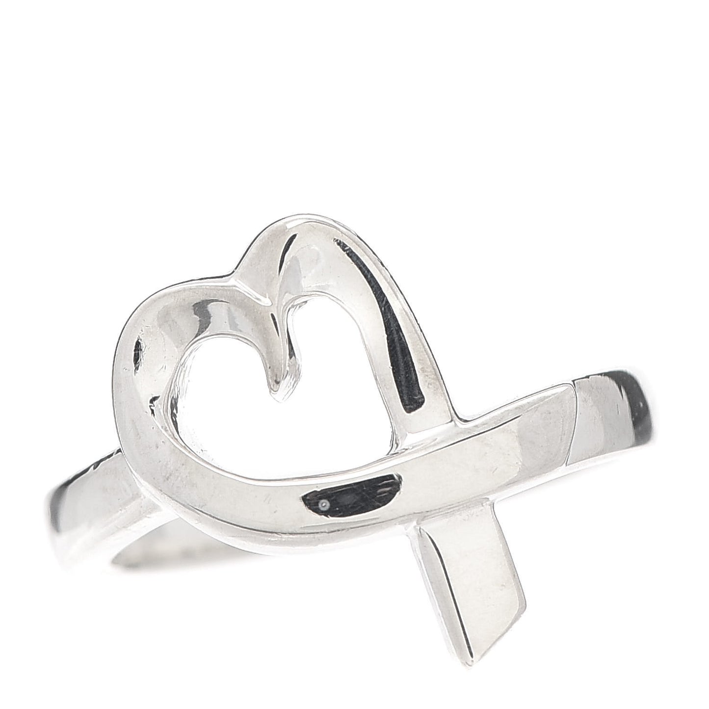 Sterling Silver Paloma Picasso Loving Heart Ring 50 5.5