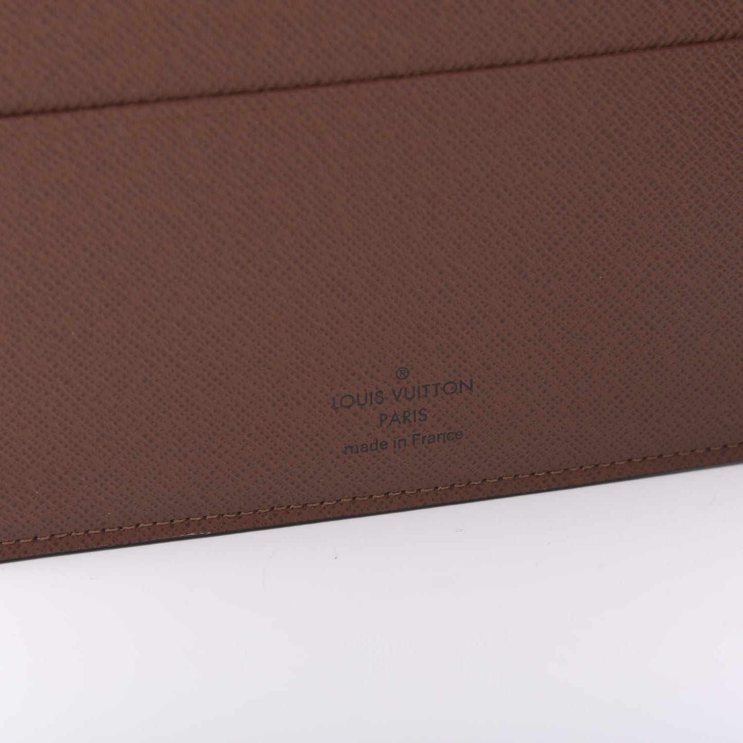 Monogram Desk Agenda Cover