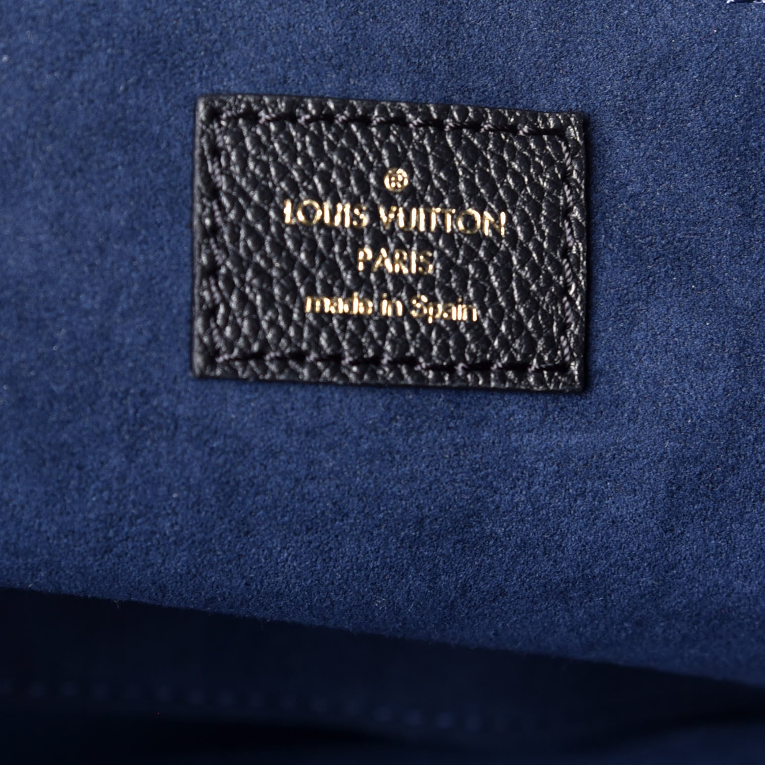 Louis Vuitton Empreinte Monogram Giant Neverfull MM Black 6 of 8