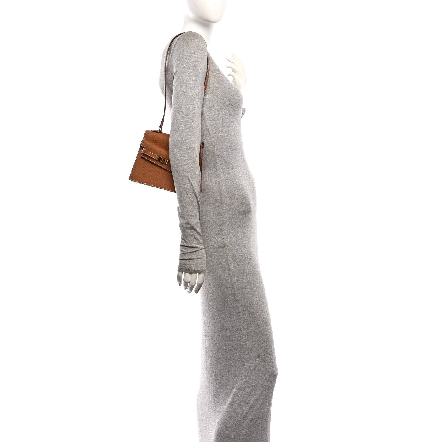 Hermes Epsom Kelly En Desordre Sellier 20 Gold 2 of 11