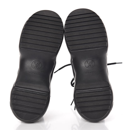 Louis Vuitton Calfskin Patent Monogram LV Archlight Sneakers 37 Black 5 of 10