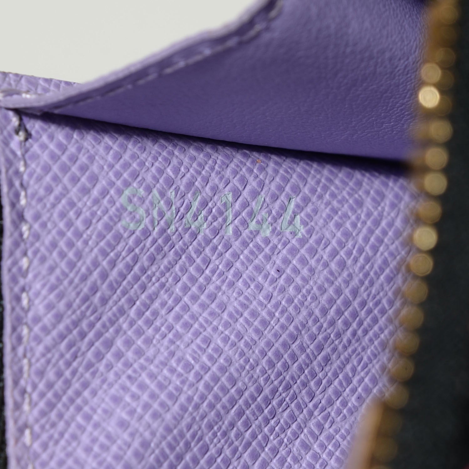 Louis Vuitton Monogram Multicolor Key Pouch Black Violet 6 of 6