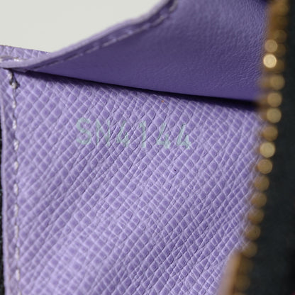 Louis Vuitton Monogram Multicolor Key Pouch Black Violet 6 of 6