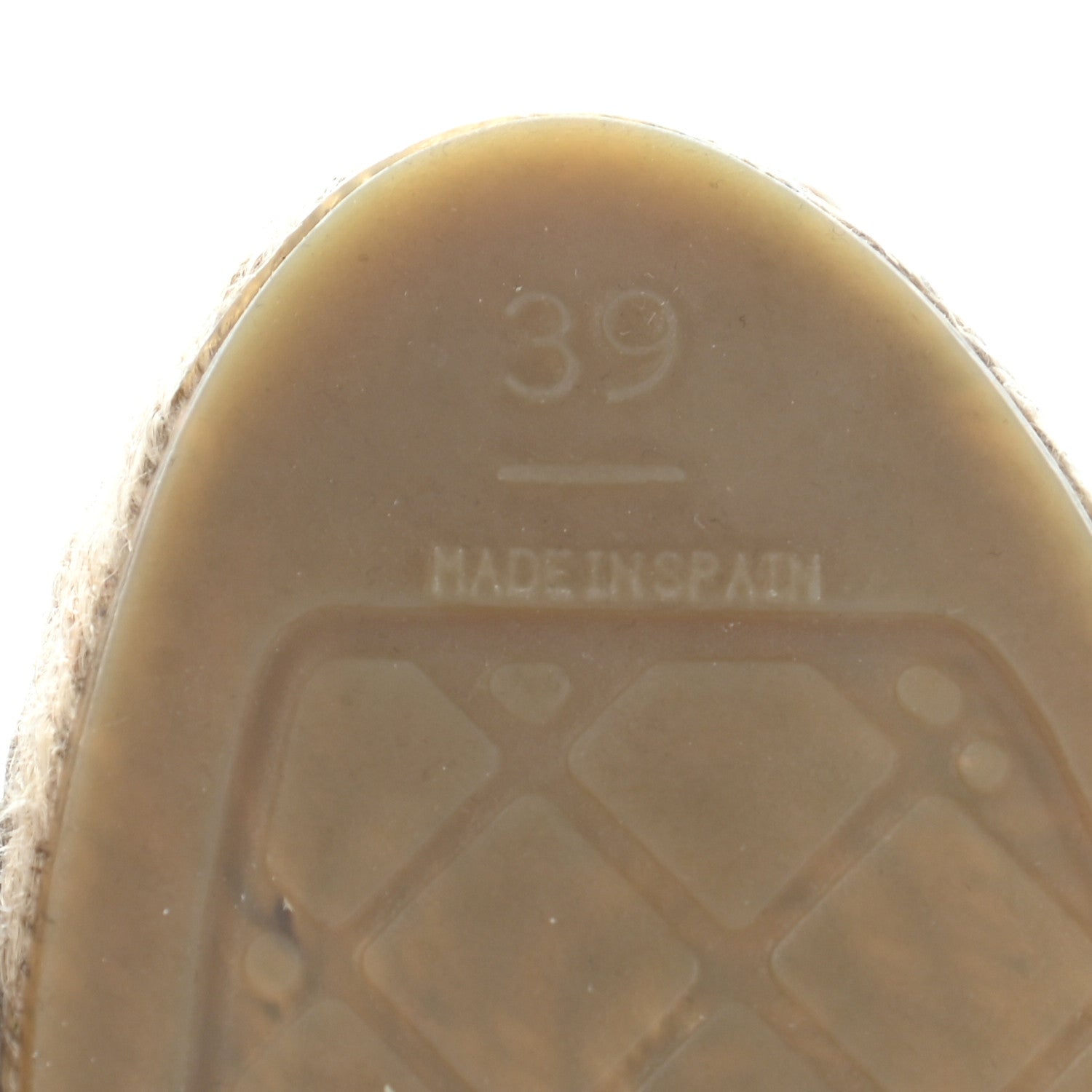 Chanel Mesh Grosgrain CC Espadrilles 39 Black 8 of 9