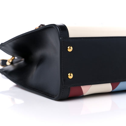 Gucci Calfskin Lovelight Small Diana Tote Bag Mystic White Paradise Cloude Multicolor 7 of 8