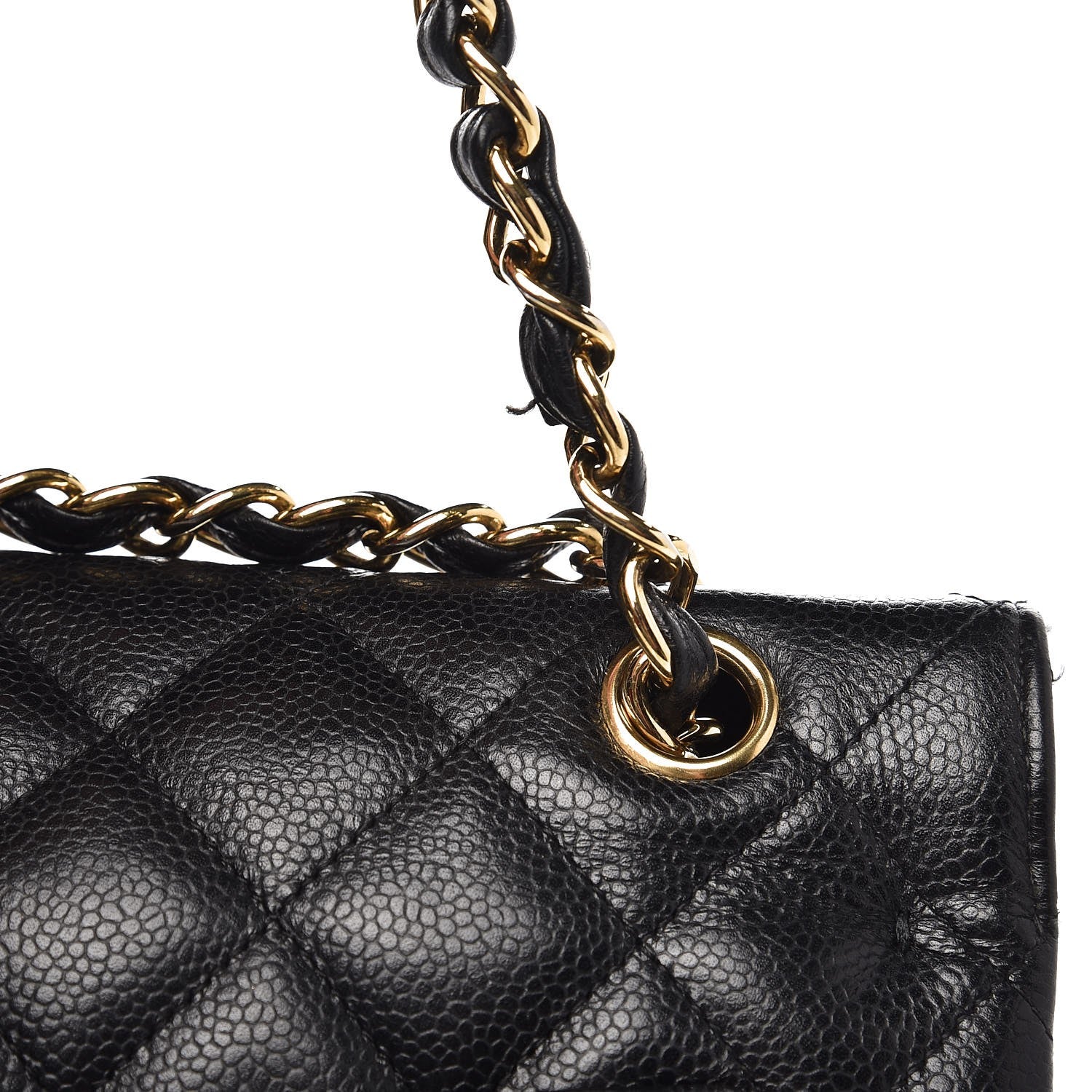 Chanel Caviar Quilted Maxi Double Flap Black 17 of 18