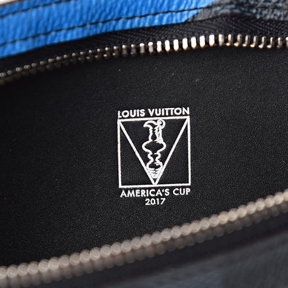 Louis Vuitton Damier Cobalt America's Cup Regatta Ribbon iPhone Pochette 7 of 7
