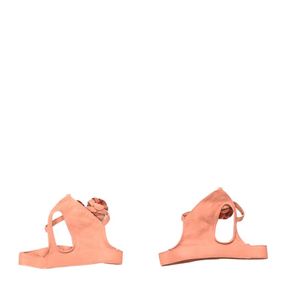 Chanel Lambskin Camellia Fingerless Gloves 7.5 Pink 3 of 5