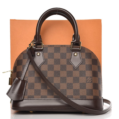 Louis Vuitton Damier Ebene Alma BB 7 of 7