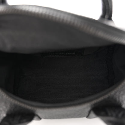 Alexander Wang Pebbled Lambskin Mini Rockie Black Matte Black Hardware 5 of 9