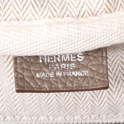 Hermes Taurillon Clemence Victoria II 35 Etoupe 7 of 10