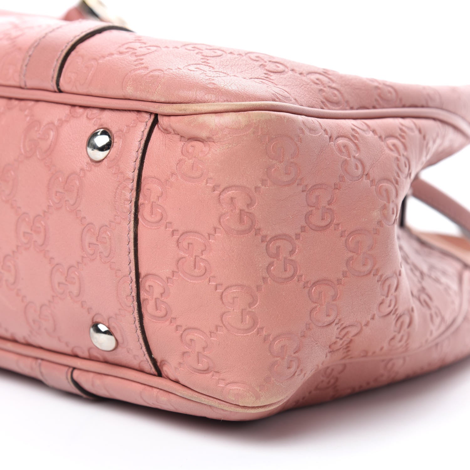 Gucci Guccissima Medium GG Twins Tote Pink 7 of 21