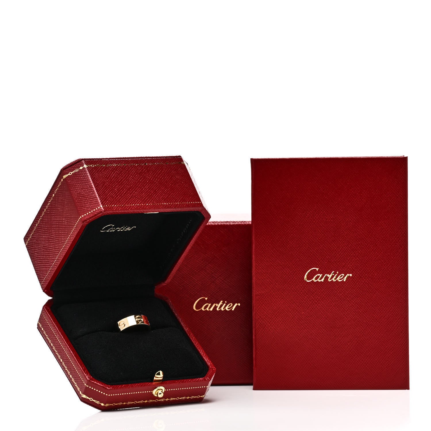Cartier 18K Yellow Gold 5.5mm LOVE Ring 61 9.5 5 of 5