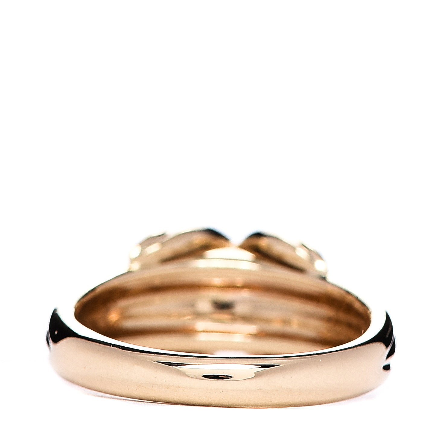 18K Yellow Gold Signature X Ring 54 7