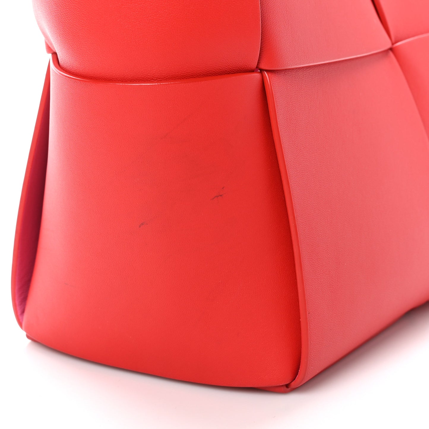 Nappa Maxi Intrecciato Arco Tote Firework