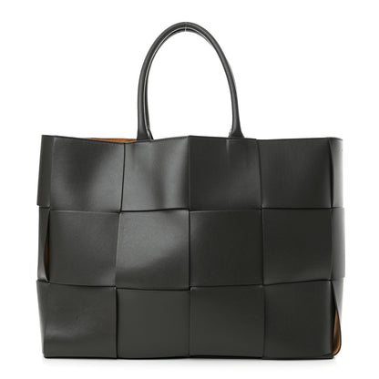 Bottega Veneta Nappa Maxi Intrecciato Large Arco Tote Grey 1 of 12