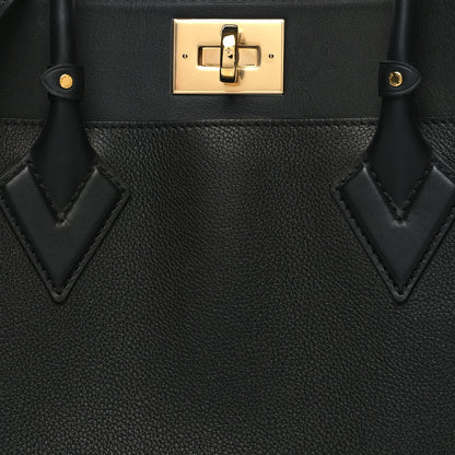 Louis Vuitton Calfskin Monogram Tufting On My Side Black 7 of 9