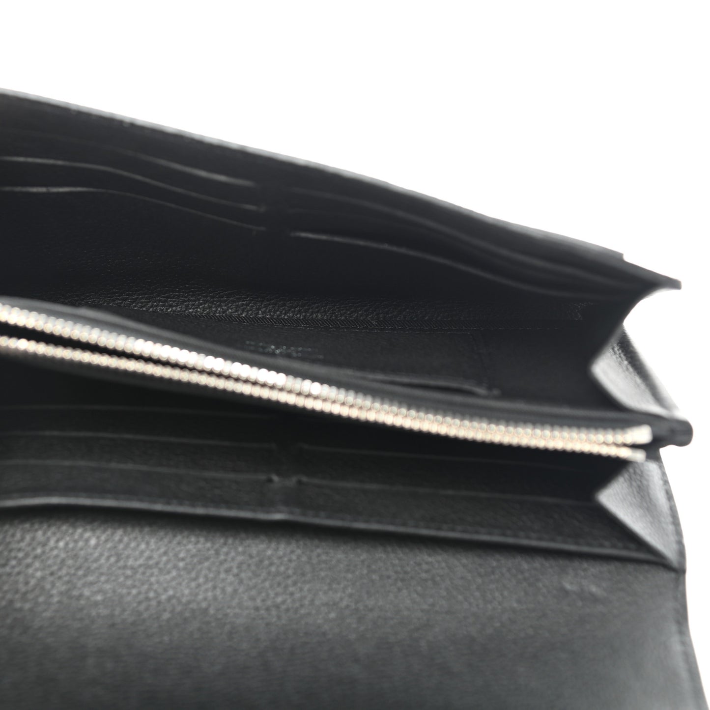 Soft Calfskin My Lockme Wallet Black