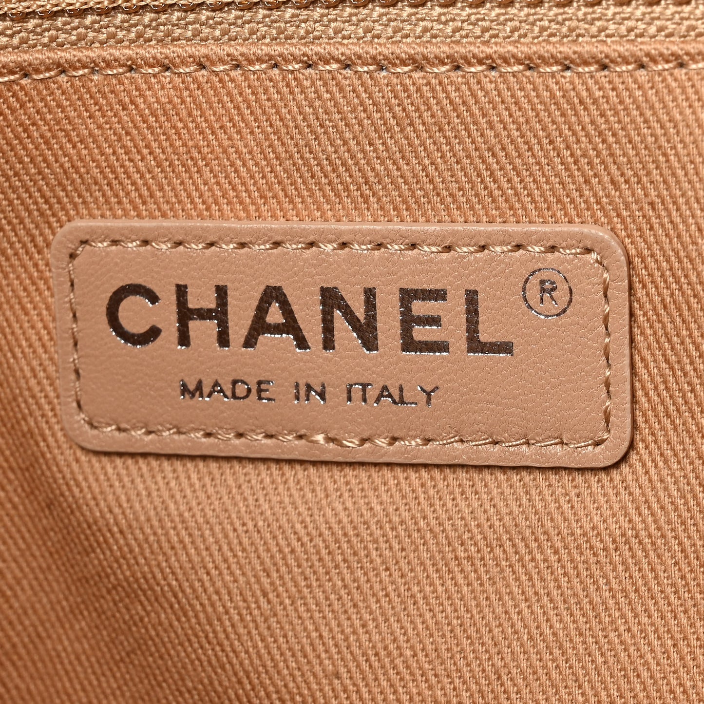 Canvas Small Deauville Tote Ecru