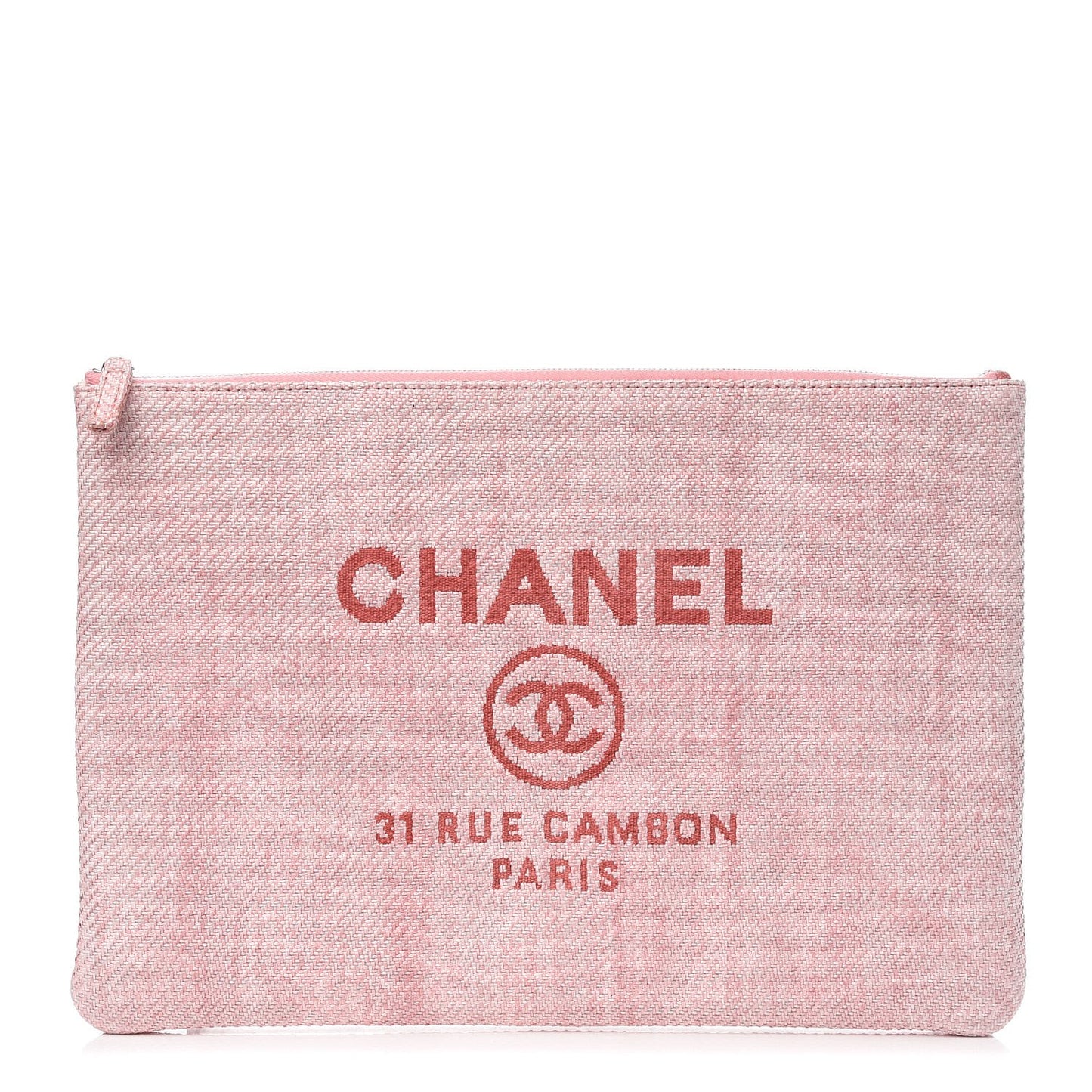 Canvas Large Deauville Pouch Pink