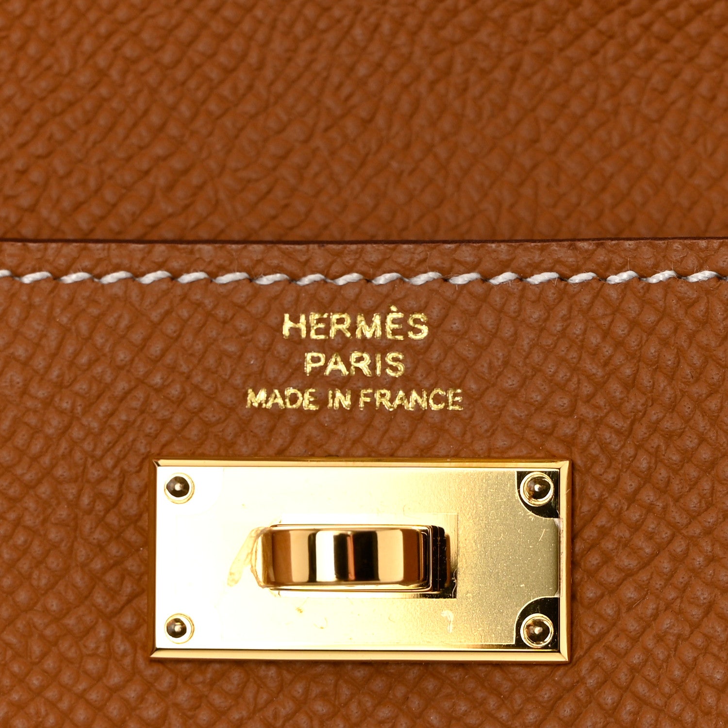 Hermes Epsom Kelly Pocket Compact Wallet Gold 6 of 8