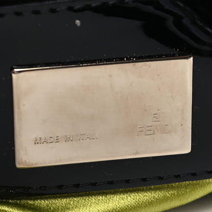 Fendi Beaded Crystal Baguette Green Black 6 of 12
