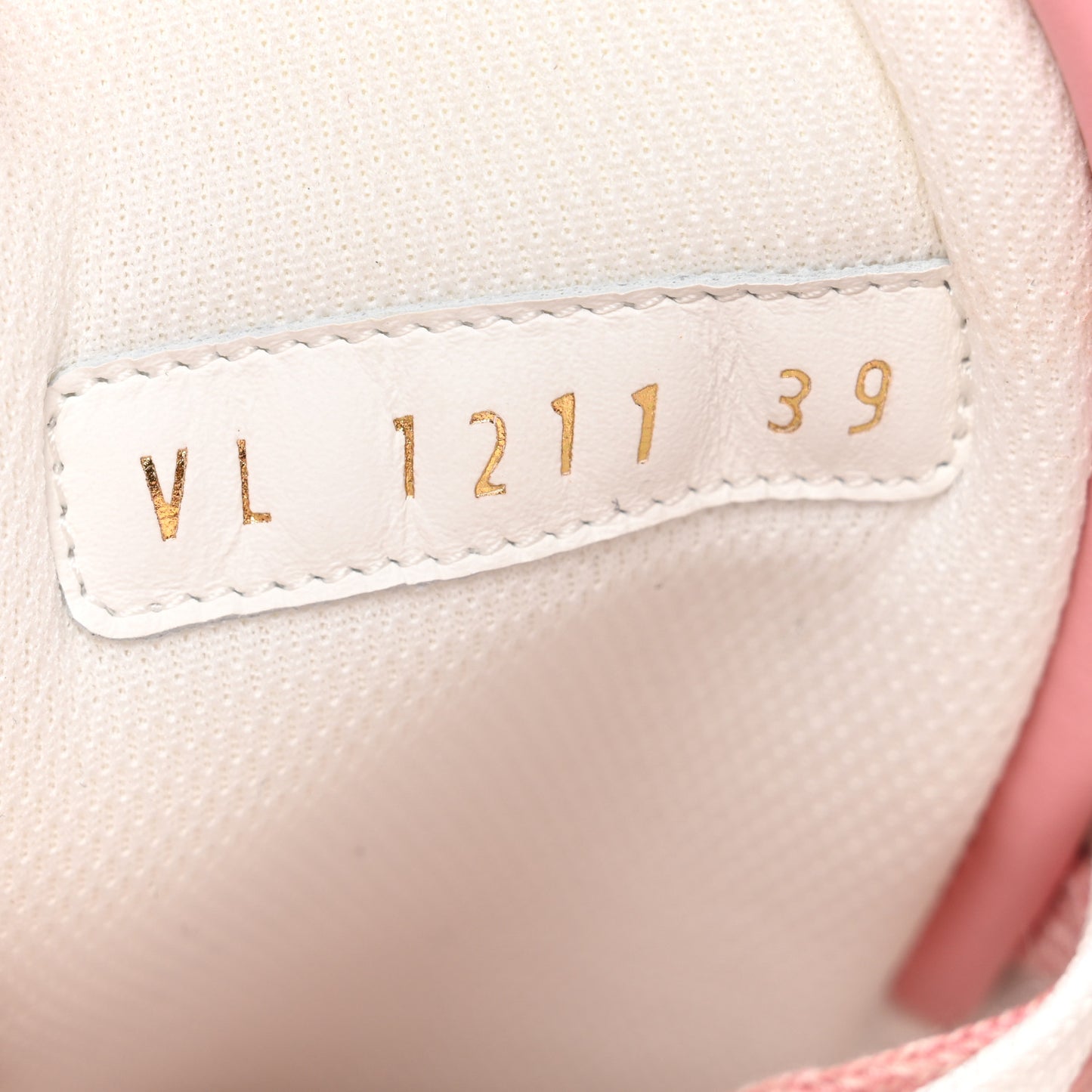 Denim Monogram Squad Sneakers 39 Pink