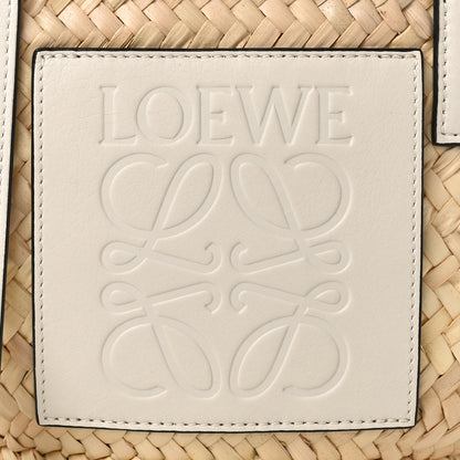 Loewe Raffia Small Basket Tote Bag Natural White 7 of 10