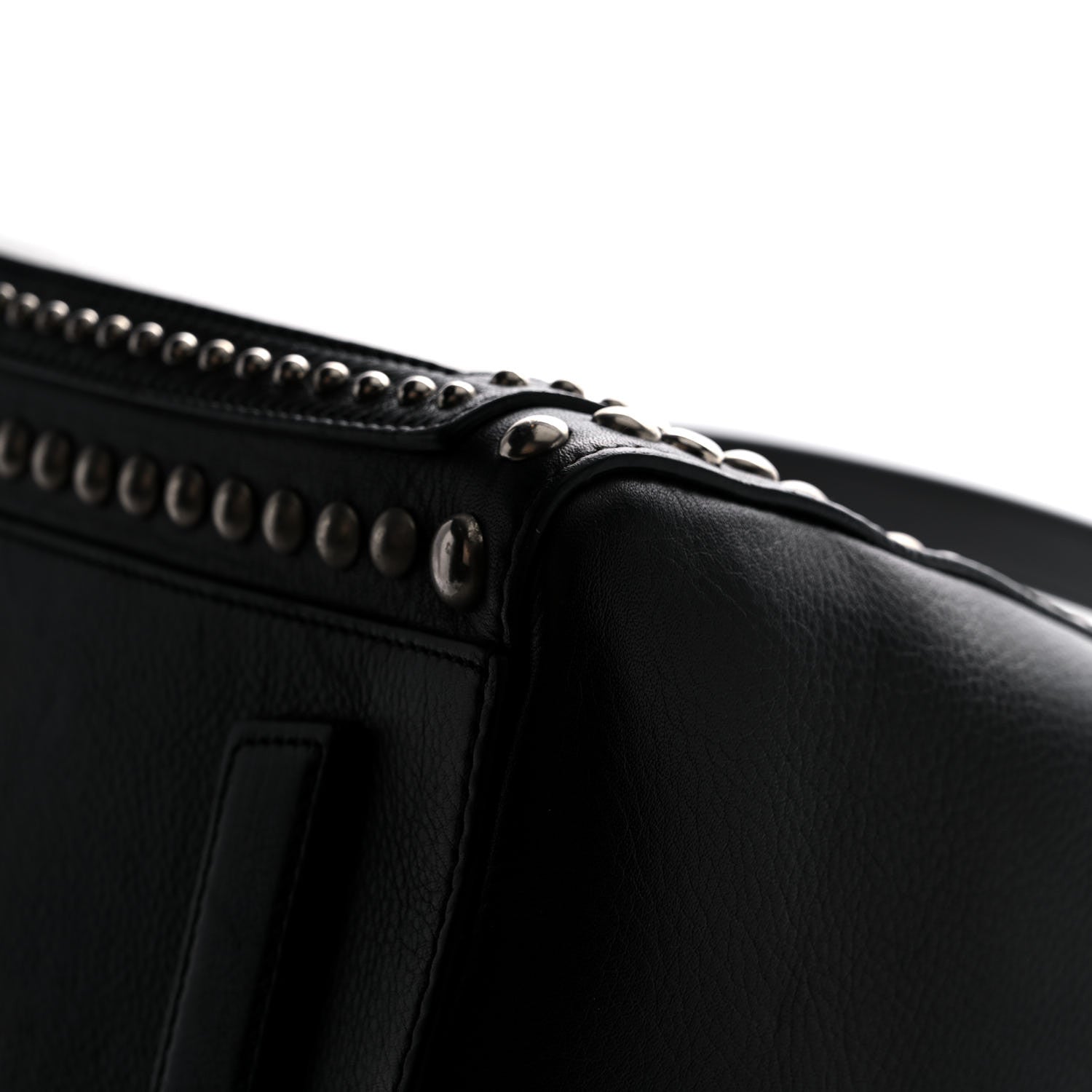 Givenchy Calfskin Medium Studded Bi-Color Antigona Black White 9 of 23