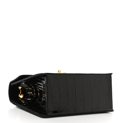 Chanel Alligator Small Single Flap Black 4 of 12