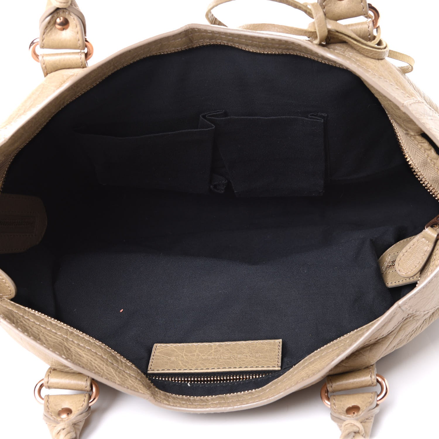 Balenciaga Agneau Giant 12 Rose Gold Hardware City Latte Beige 8 of 8