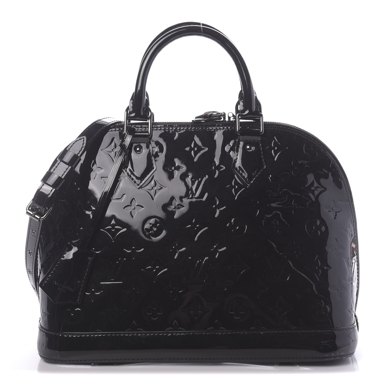 Louis Vuitton Vernis Alma PM Noir Magnetique 1 of 9