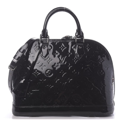 Louis Vuitton Vernis Alma PM Noir Magnetique 1 of 9