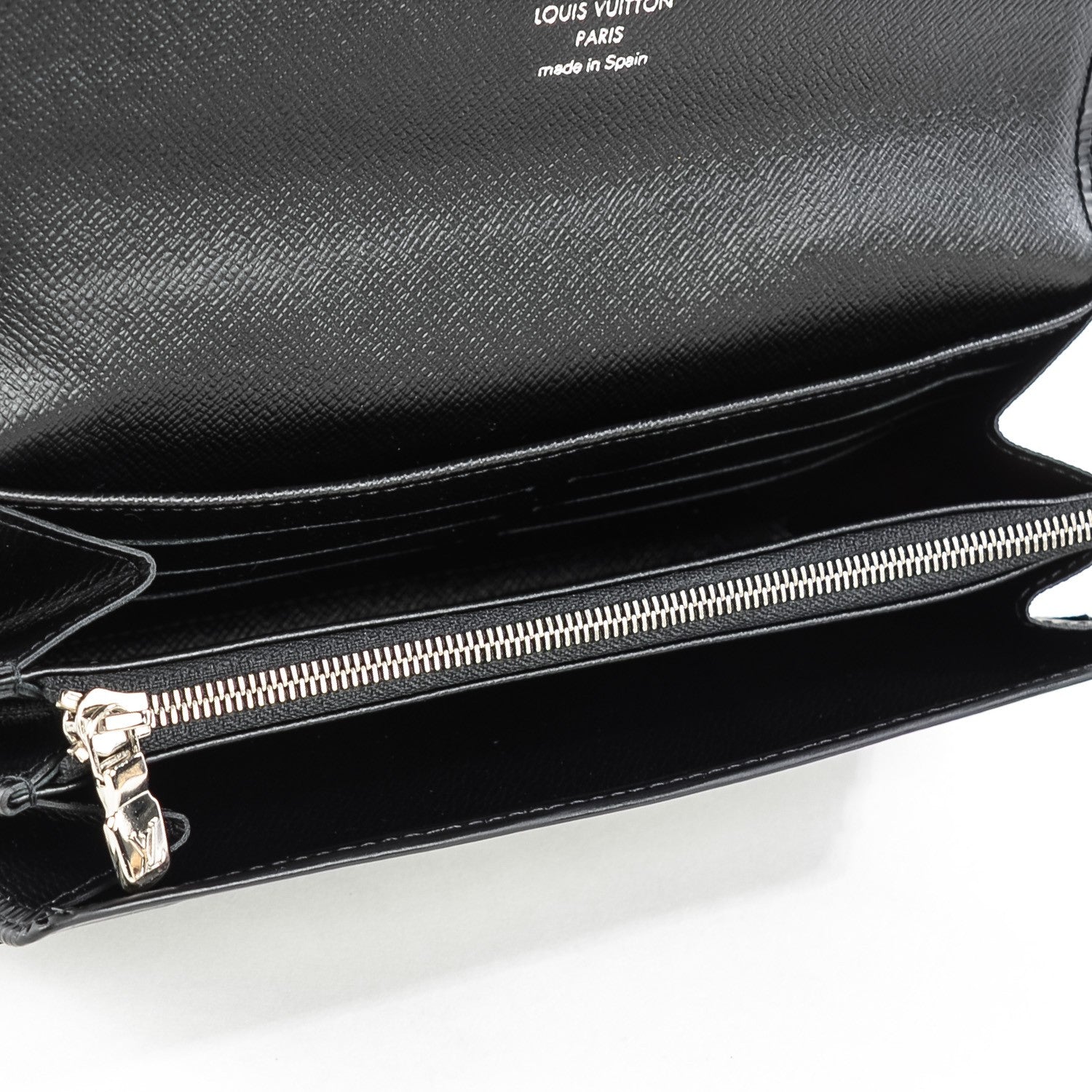 Louis Vuitton Epi Sarah Wallet Black 6 of 8