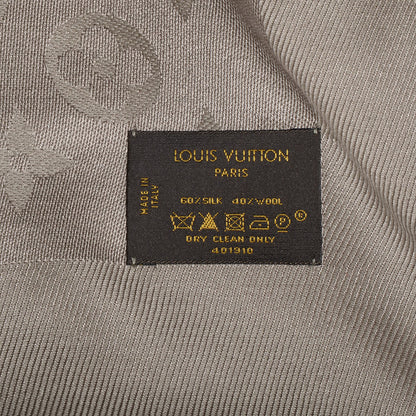 Louis Vuitton Silk Wool Monogram Shawl Verone 5 of 5