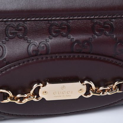 Gucci Guccissima Large Punch Top Handle Tote Dark Brown 6 of 15